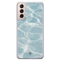Samsung Galaxy S21 siliconen hoesje - Aqua - thumbnail