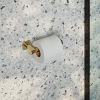 Hotbath Toiletrolhouder Gal Geborsteld Messing PVD - thumbnail