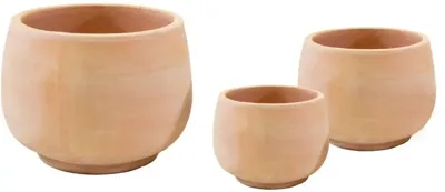 Mcollections Cilinider Deluxe- Ø47 x H36 - Terracotta - Whitewash