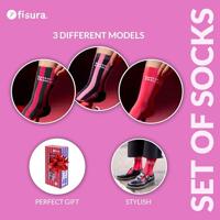 Better Late Than Ugly sokken (3 paar) - thumbnail