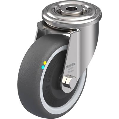 Blickle LEXR-PATH 100KFD-ELS Zwenkwiel Wieldiameter: 100 mm Draagvermogen (max.): 130 kg 1 stuk(s)