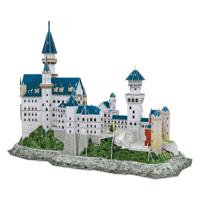Cubic Fun 3d puzzel national geographic neuschwanstein kasteel - thumbnail