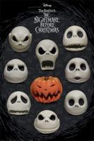 Poster Nightmare Before Christmas - Many Faces of Jack 61x91,5cm - thumbnail