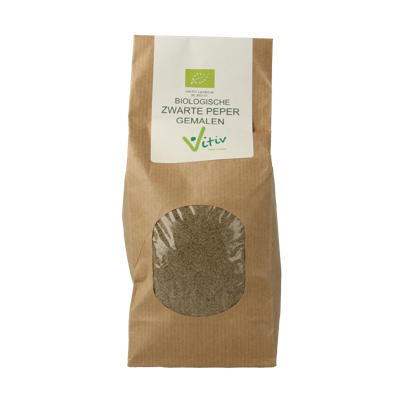 Vitiv Peper gemalen zwart bio 250 Gram