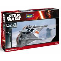 Revell modelbouwpakket - ruimtevaart - star wars snowspeeder 1:52 - 23dlg. - thumbnail