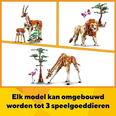 LEGO Creator 3-in-1 safaridieren 31150 - thumbnail