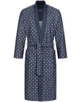 Morgenstern Morgenstern herenbadjas Ken marine Maat XXL - thumbnail