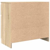 Dressoir met lade 71x35x65 cm spaanplaat sonoma eikenkleurig - thumbnail