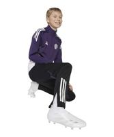 adidas Manchester United Trainingsbroek 2025-2026 Kids Zwart Wit Paars - thumbnail