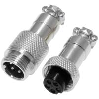 Pollin 453549 Ronde connector Stekker, Bus Totaal aantal polen: 5 1 set(s) - thumbnail