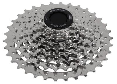 SunRace CSM96 Cassette 9S 11-32 tanden - Zilver SunRace CSM96 Cassette 9S 11-32 tanden - Zilver