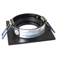 Deko Light Samsola, eckig, Schwarz 110049 Plafondspot Zwart (mat) - thumbnail