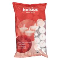 Bolsius Theelichten 6 Branduren 60 Stuks Wit - thumbnail