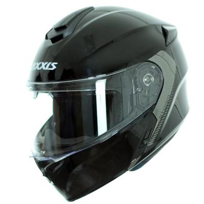Axxis Helm storm solid mat zwart xl
