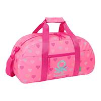 Sporttas Benetton Heart Roze 50 x 26 x 20 cm - thumbnail