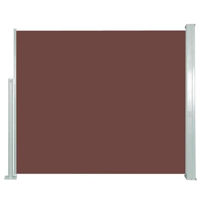 Windscherm uittrekbaar 120x300 cm bruin Windscherm uittrekbaar 120x300 cm bruin