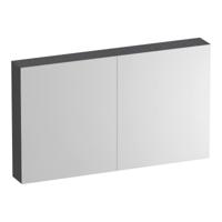 Brauer Impress Spiegelkast 120 cm - zonder Verlichting - Met 2 Dubbelzijdige Spiegeldeuren - Timber Grey - thumbnail