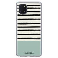 Samsung Galaxy Note 10 Lite siliconen hoesje - Stripes on stripes - thumbnail