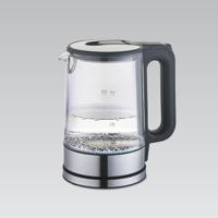 Maestro MR053 waterkoker 1,7 l 2200 W Zwart, Transparant - thumbnail