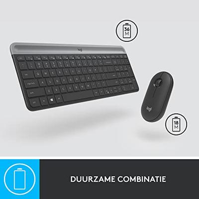 Logitech MK470 desktop zwart - thumbnail