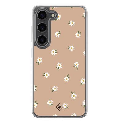 Samsung Galaxy S23 Plus hybride hoesje - Sweet daisies