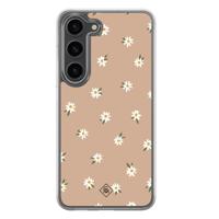 Samsung Galaxy S23 Plus hybride hoesje - Sweet daisies - thumbnail