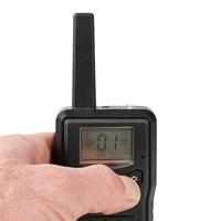 Nedis WLTK1010BK Walkietalkie Bereik 10 Km 8 Kanalen Vox Oplaadstation 2 Stuks Zwart - thumbnail