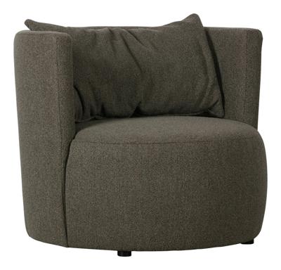 vtwonen Fauteuil 'Explore' Bouclé, kleur Bruin