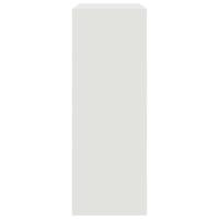 Dressoir 67x39x107 cm staal wit - thumbnail