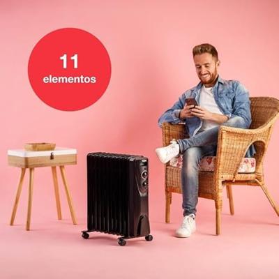 Olieradiator Solac RA810 Zwart 2300 W - thumbnail