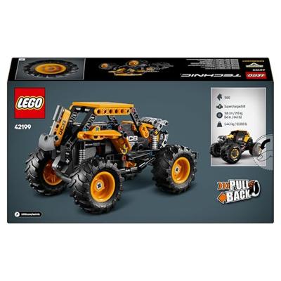 LEGO Technic 42199 Monster Jam DIGatron terugtrektruckmodel voor jongens - thumbnail