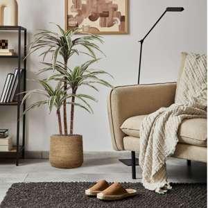 Draceana Deluxe kunstplant groen-bont 95cm