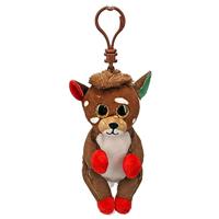 TY beanie boos clip knuffel rendier juno 7 cm - thumbnail