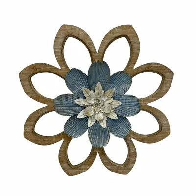 Wanddecoratie Bloem Ø43cm