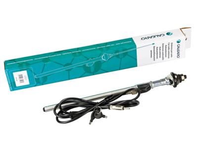 Calearo universele telescoop Antenne chroom Incl. kabel DIN Calearo universele telescoop Antenne chroom Incl. kabel DIN