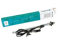 Calearo universele telescoop Antenne chroom Incl. kabel DIN - thumbnail