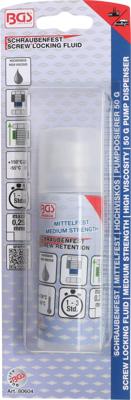 BGS technic thread-locking fluid medium strength 50g