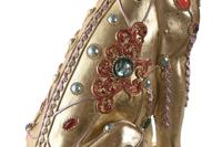 Decoratieve figuren DKD Home Decor Luipaard Hars Koloniaal (25,5 x 17 x 33 cm) - thumbnail