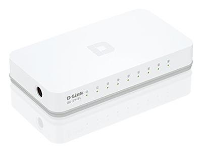 Schakelaar D-Link GO-SW-8E/E 8 p 10 / 100 Mbps - thumbnail