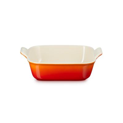 LE CREUSET - Heritage - Ovenschaal vierkant 23cm 2,80l Oranjerood