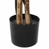 Kunst Ficus plant 788 bladeren 120 cm groen - thumbnail