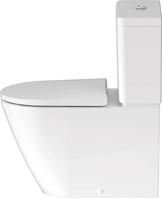 Toilet Duravit D-Neo Staand Voor Reservoir Rimless Diepspoel 65 cm Hoogglans Wit Duravit