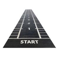 Lifemaxx LMX1374 Sprintrack 15 x 2 mtr met belijning - thumbnail