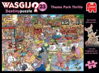 Jumbo Wasgij Destiny 23 puzzel Pretpark spektakel - 1000 stukjes - thumbnail
