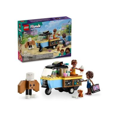 Bouwspel Lego Carro de Comida de Panadería Móvil Multicolour 125 Onderdelen