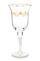 Pip Studio Wijnglas Winter Wonderland Goud 390ml - thumbnail