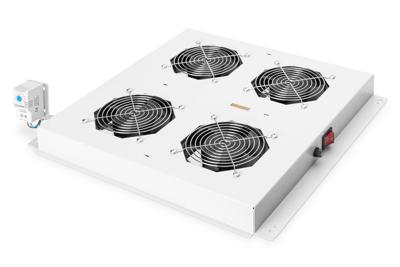Digitus DN-19 FAN-4-N 19 inch 4 x Grijs-wit (RAL 7035)