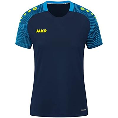 JAKO 6122D T-Shirt Performance Dames - Marine/Jako Blauw - 42