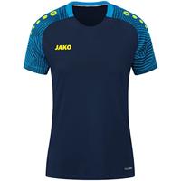 JAKO 6122D T-Shirt Performance Dames - Marine/Jako Blauw - 44 - thumbnail