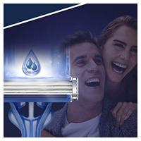 Gillette Gillette Blue3 Smooth Wegwerpscheermesjes Voor Mannen - 12 stuks - thumbnail